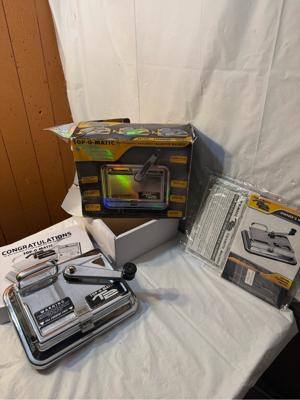 Top-O-Matic T2 Cigarette Rolling Machine